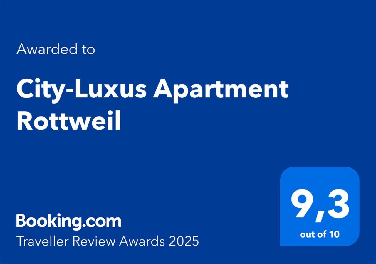City-Luxus Apartment Rottweil Exteriör bild